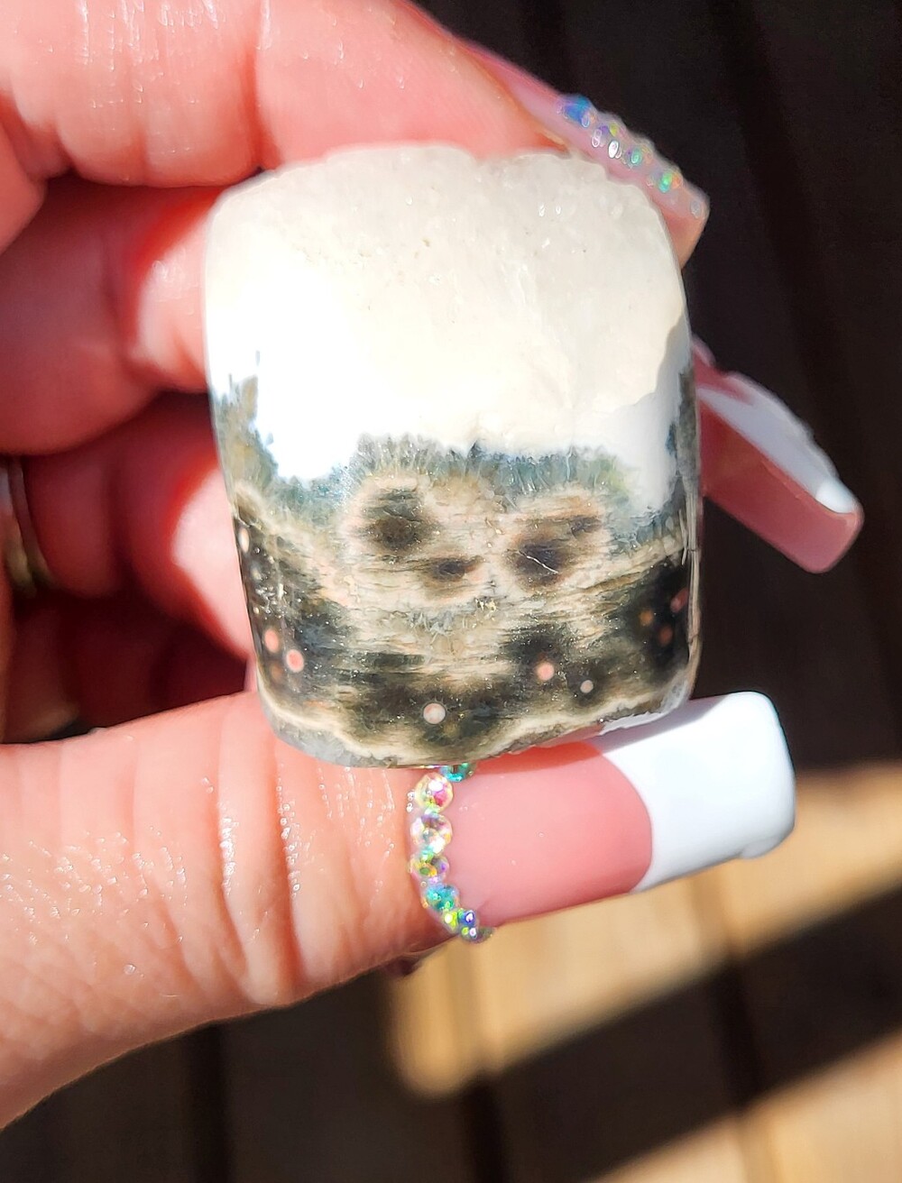 First Vein Ocean Jasper Mini Core
